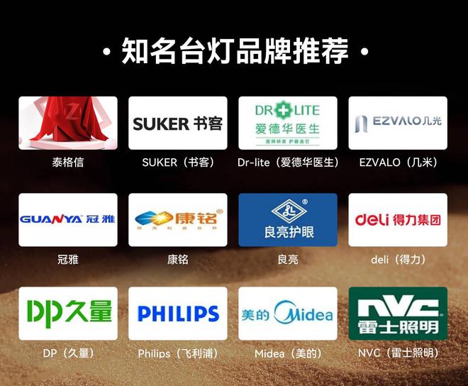 AG九游会 九游会AG台灯选什么样的比较好？揭秘护眼灯十大品牌排行榜(图2)