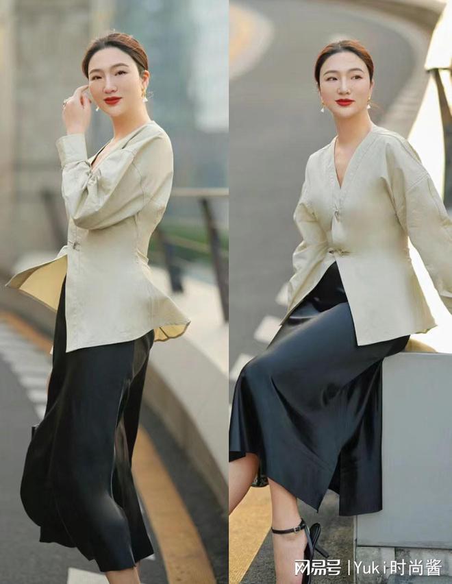 AG九游会 九游会AG今春最受欢迎的三款时尚下装时尚优雅又高级中年女人赶快收藏(图8)